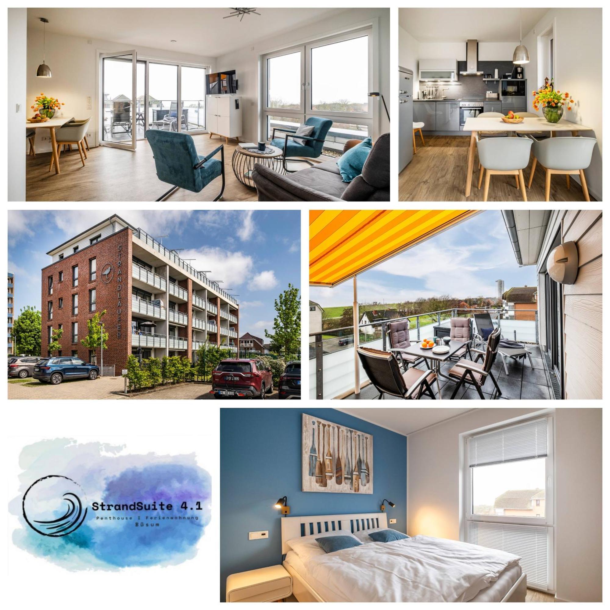 5 Sterne Penthouse Strandsuite Büsum Εξωτερικό φωτογραφία